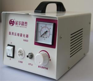 China Adjustable Mist Amount Nebulizer Air Compressor Double Cooling Hole factory