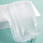 Transparent Plastic Zipper Makeup Bag