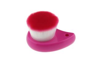 China Soft Red Cute Top Rated Facial Cleansing Brush For Sensitive Skin factory