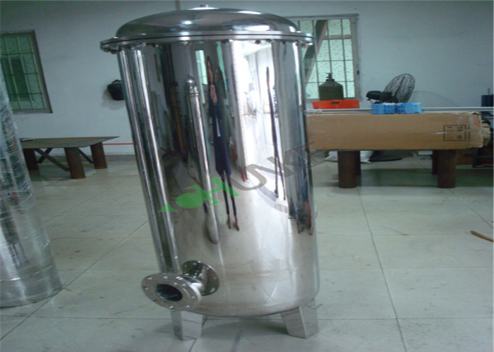 Stainless Steel Bag Filter Vessel Tank With SS304 / SS316 Material For Filtration System