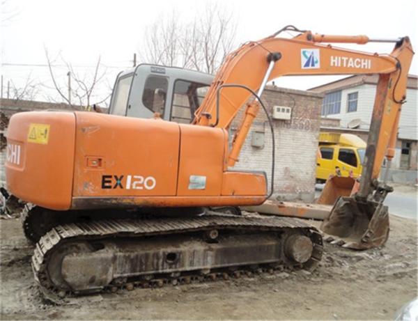 used hitachi ex 120 excavator for sale with good condition engine/low price/real
