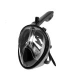 Silicone 180 Degree Full Face Goggles With Snorkel Diving Using