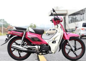 China Pink Color Super Cub Motorcycle 107mL Displacement With EEC Certification factory