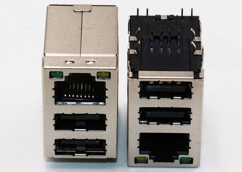 China Brass Shielded Usb 2.0 To Rj45 MU88-B031-CRL101 factory