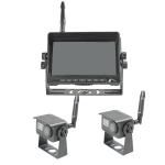 Waterproof Reversing 1080P 6W Wireless Rearview Camera 7 Inch DVR
