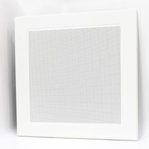 China Perforated Metal Lay In Ceiling Tiles White Aluminum Suspended 800mm*800mm factory