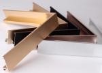 Anodized Aluminum Metal Picture Frame Moulding Customized Long Durability