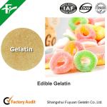 232-554-6 80-280 Bloom Edible Bovine Gelatin For Confectionery