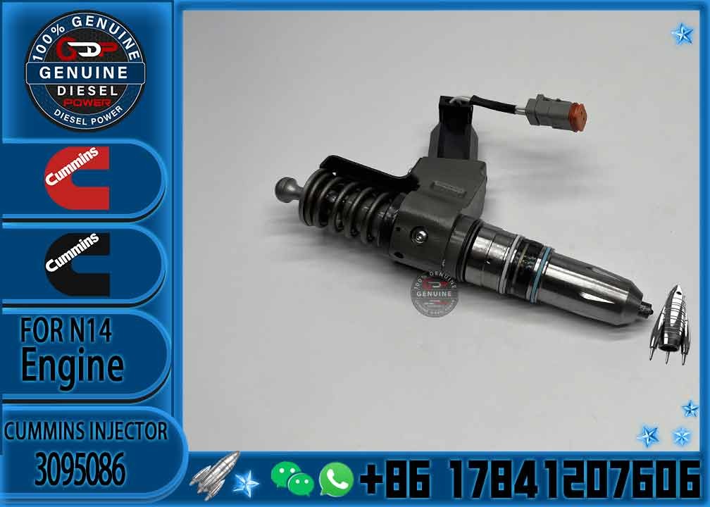3083846 Diesel Fuel Injector N14 Common rail injector 3095086 3609796 3095040 3411763