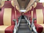 Used Luxury Buses 51 Seats Green Color 12000kg Curb Weight EURO IV Yuchai Engine