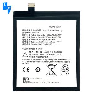 China BL258 Original Phone Battery for Lenovo Replacement Batteries Guaranteed Performance factory