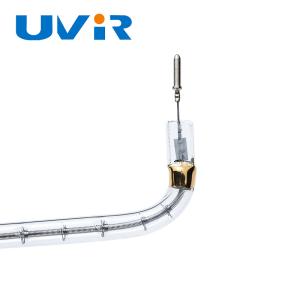 China 200-4000W U-type Quartz Heater Halogen Tube , 2D Clear Short Wave Ir Lamps factory