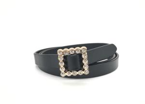 China Women Party 1.5cm Dressy Rhinestone Belts With Alloy Buckle factory