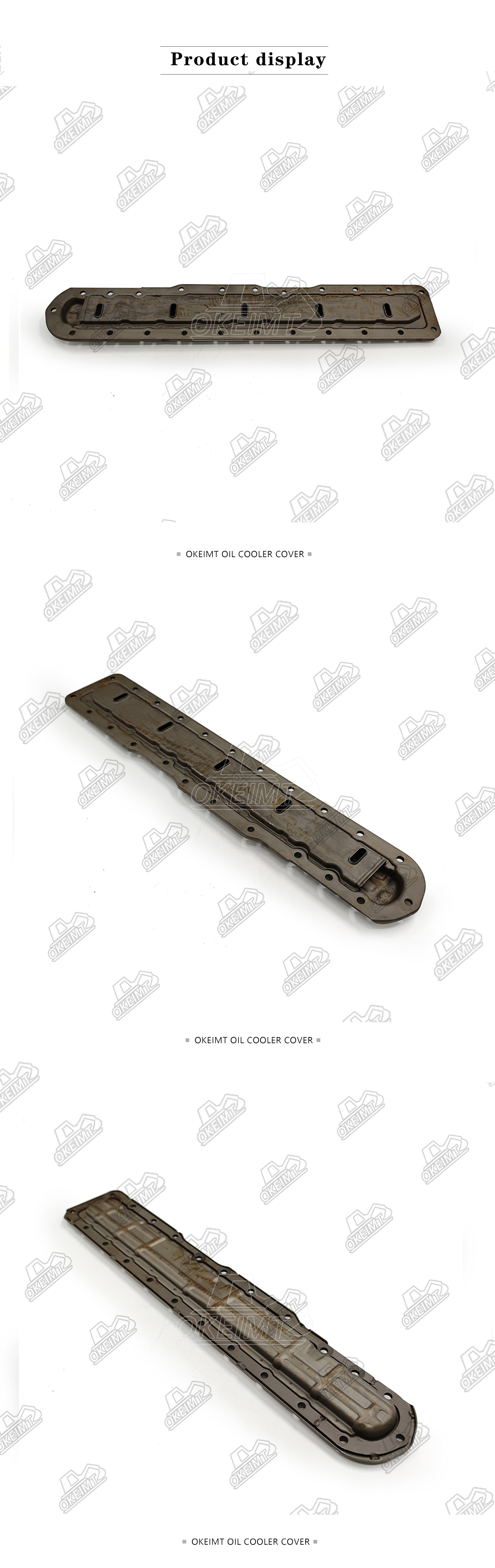 Standard Water Gallery Side Cover For Hino EH700 Engine Parts