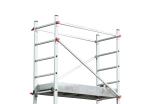 3.32M Outdoor Aluminum Scaffold Tower Slip Resistant Stable Performance