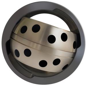 High-Performance Plugged Graphite Oscillating Spherical Plain Bearing SOBS