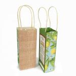 11x5x19 Biodegradable Small Boutique Gift Kraft Paper Shopping Bags Bulk