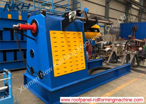 3T*600MM Auxiliary Equipment High Speed Unwinder With Snubber Arms / Support