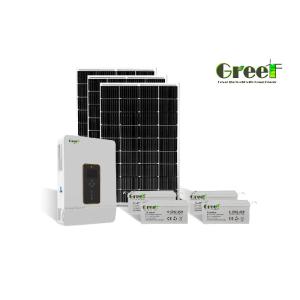 China Customized Solution 10kw Hybrid Solar System For Factory Usage on sale