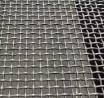 High Tensile Stainless Steel Slot Weaving Crimped Wire Mesh For Mining Sieve