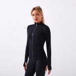 Front Zipper Women Yoga Jacket