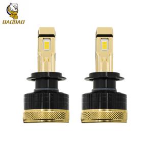 China 130W H1 H7 H4 H11 22000LM White Car Universal LED Headlight Bulb factory