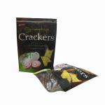 Metallized Bag For Cracker Self Standing Pouch Dried Vegetables Fruits Packaging