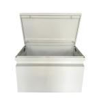 Brown Color Steel Job Site Tool Box for Car Repair Garage Workshop Performance