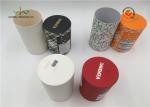Art Paper Cylinder Packaging Box , T - Shirt Tube Packaging For Clothing
