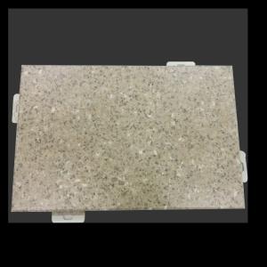 China ASTM D3363 B117 Aluminum Veneer Panel With Marble Granite Texture Light Weight High Rigidity factory