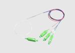 1 To 3 Steel Tube Fiber Optic Cable Coupler Single Mode Fused Fiber Coupler