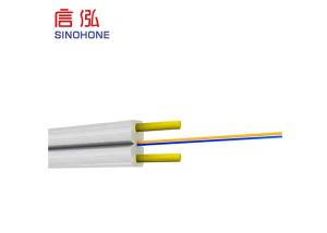 China High Bandwidth Indoor Optical Cable , Armored Network Cable Wearability LSZH factory