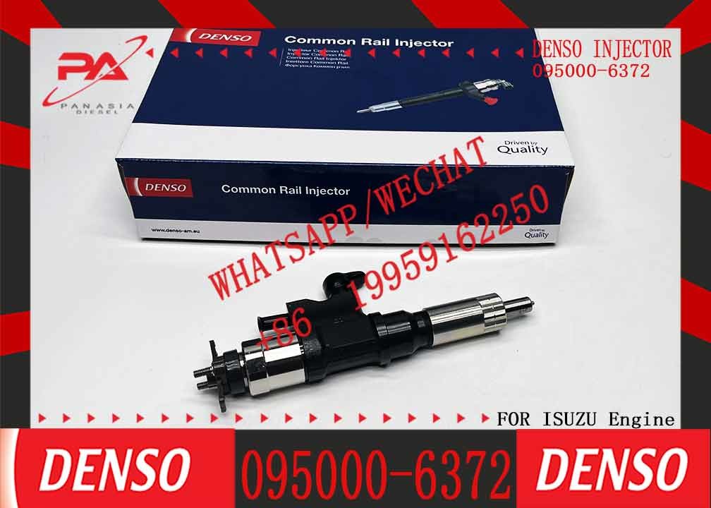 Good Quality Diesel Common Rail Fuel Injector 095000-6372 8-97609789-2 8-097609791-5 FOR ISUZU 4HK1 6HK1