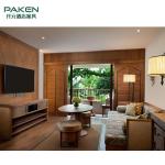 Queen Size Solid Wood Hotel Bedroom Furniture Sets