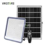 Aluminum Solar Flood Lights 100w 200w 300w 400w For Yard Villages Warehouse IP66