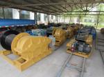High Speed Industrial Electric Winch , Electric Wire Rope Winch 2 Ton With