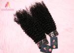 Full Cuticle Virgin Indian Hair / Kinky Curly No Shed Unprocessed Human Hair