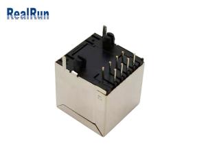 China Phosphor Bronze PA46 Modular RJ45 Connector Single Port 125VAC factory