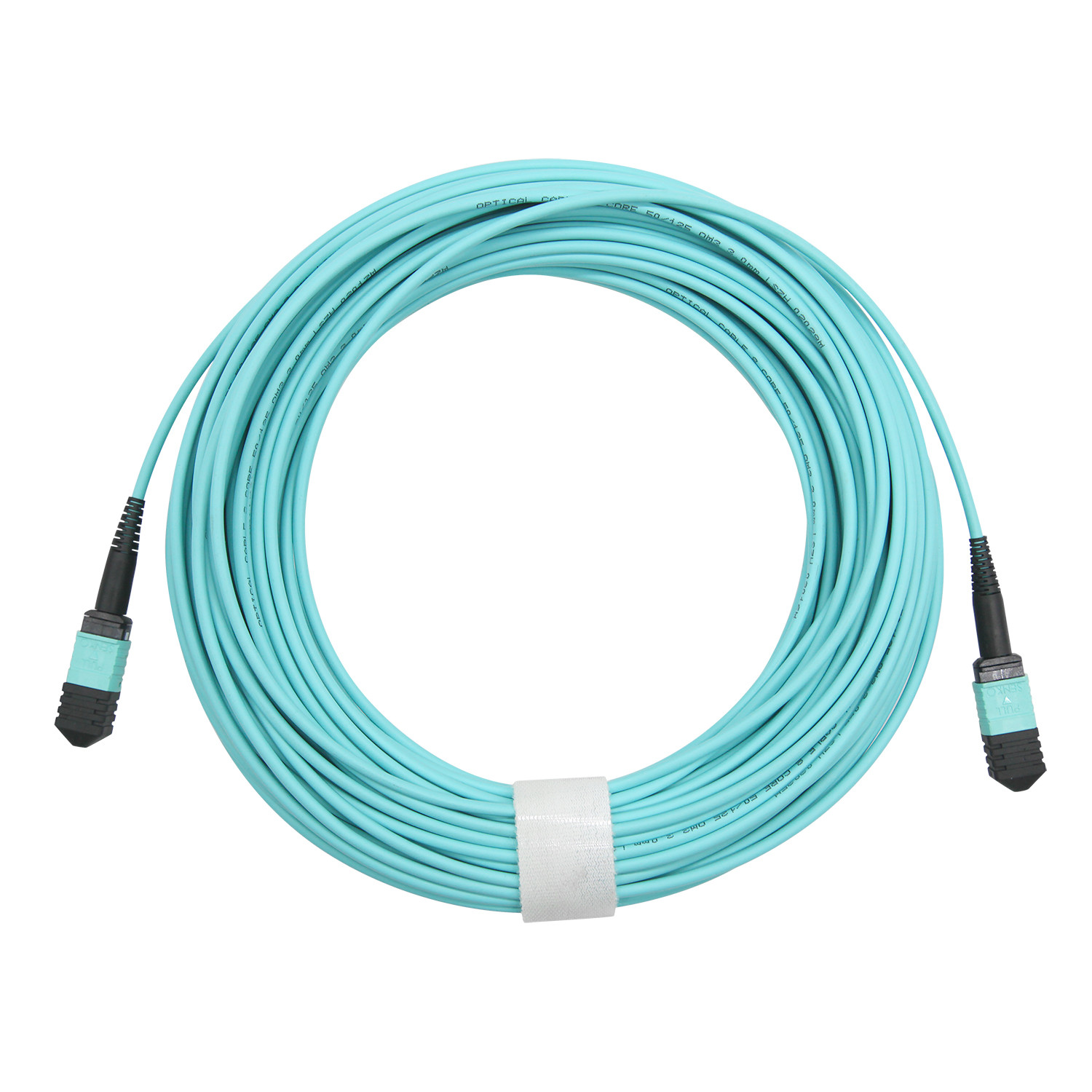 8-144 Fibers Senko MPO OM3 Multimode Trunk Cable With LSZH Jacket