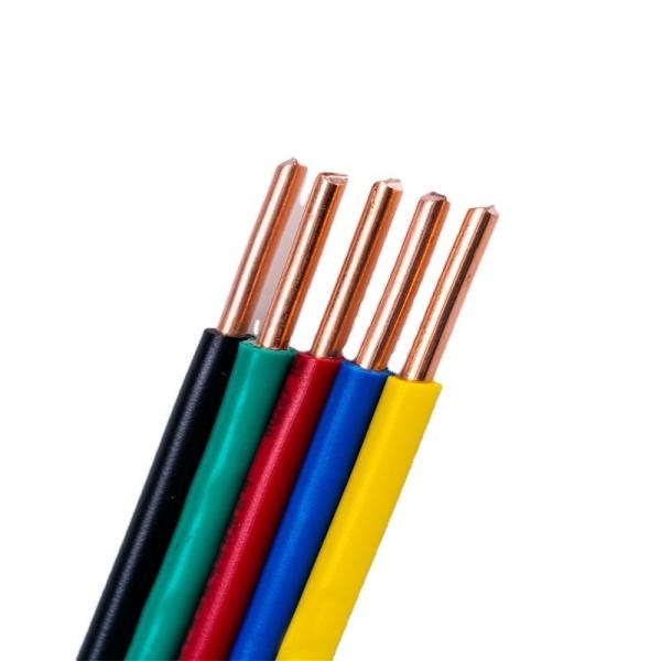 99.9% Pure Copper Conductor Insulated BVR Electrical Wires for Optimal