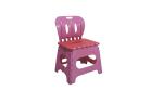 Durable Kids Playroom Furniture Plastic Folding Chairs Lightweight With Handle