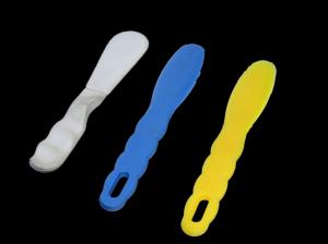 China Multi Color Plastic Dental Spatula , Dental Mixing Spatula Knife Three Style Available factory