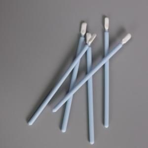 China Dust Free Double Knitted ESD Safe Swabs Mini Microfiber Swabs factory