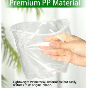 China Transparent Phalaenopsis Flower Pot With Not Coated Finishing factory