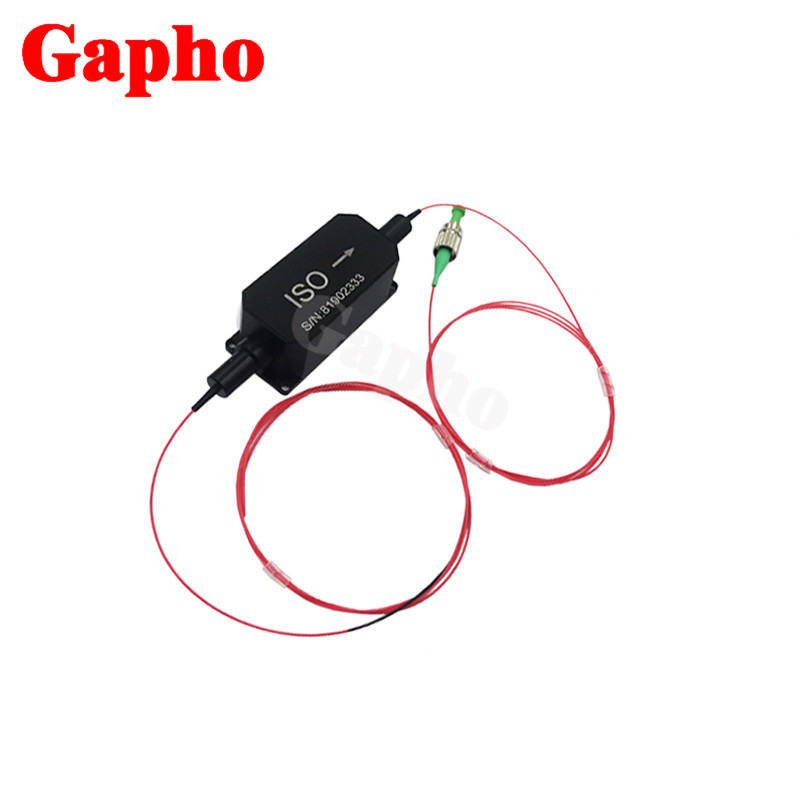 Single Mode Fiber Polarization Insensitive Isolator 1310 / 1550nm Without Connector