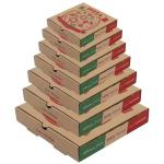 Wholesale, Custom-Printed: Eco-Friendly & Disposable Fast Food Pizza Boxes -