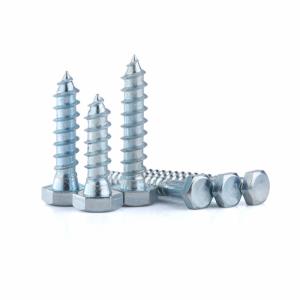 China Grade 5 Steel 1035 Zinc Plated 1/4 Inch Partial Thread Screws factory