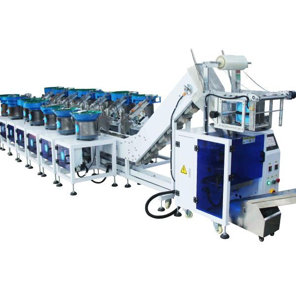 Bagging Machine 14 Vibrating Bowl Plastic Film Screw Parts Nut Counting Packing