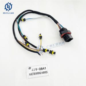 China 419-0841 Fuel Injector Wiring Harness Excavator Harness 419-0841 For 330C 330D 336D Excavator factory