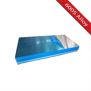 China 6xxx series 6005 Aluminum Alloy Plate 4x8 Aluminum Sheet factory